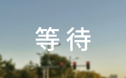 等待初中作文15篇