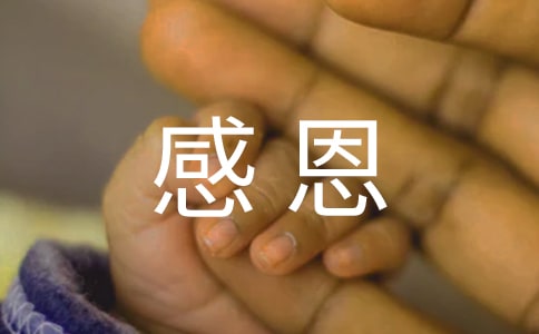 感恩的心作文