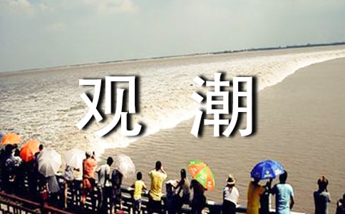《观潮》教案