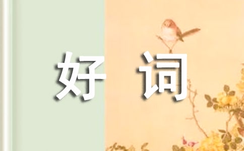 一年级好词好句大全