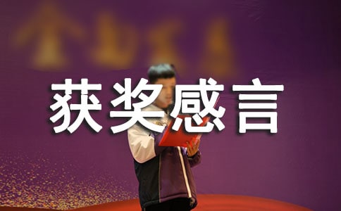 企业获奖感言