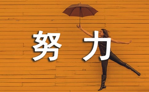 努力的正能量句子