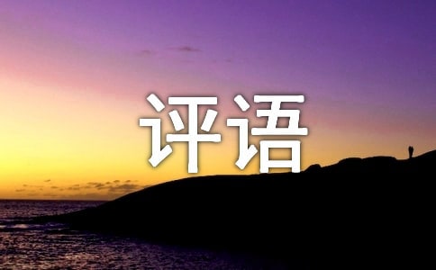 小学二年级操行评语
